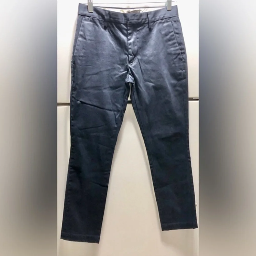 🪽Banana Republic Navy Fulton skinny fit preppy pants